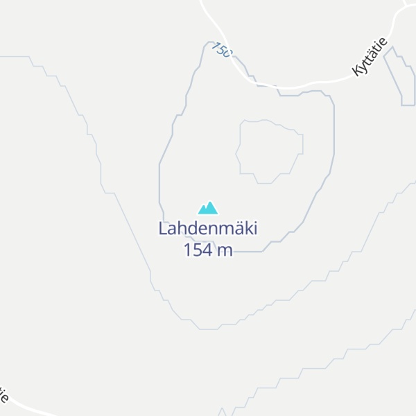 Map of Lahdenmäki