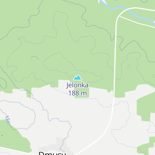 Map of Jelonka
