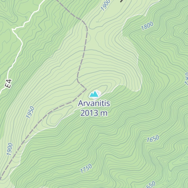 Map of Arvanitis