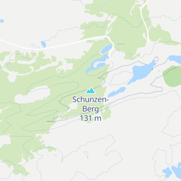 Map of Schunzen-Berg