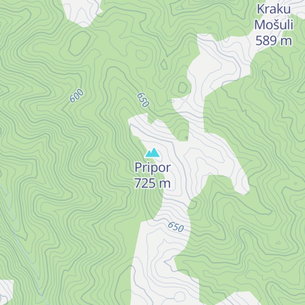 Map of Pripor