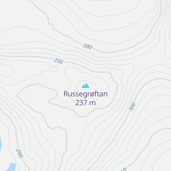 Map of Russegrøftan