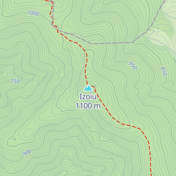 Map of Izoiu