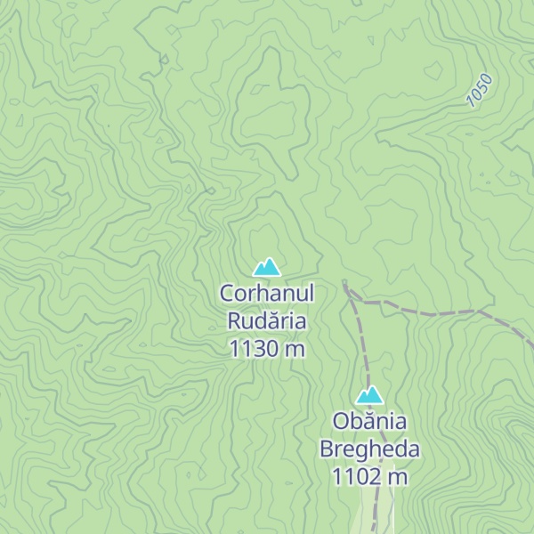 Map of Corhanul Rudăria