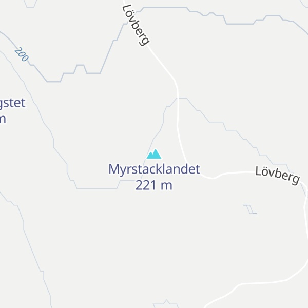Map of Myrstacklandet