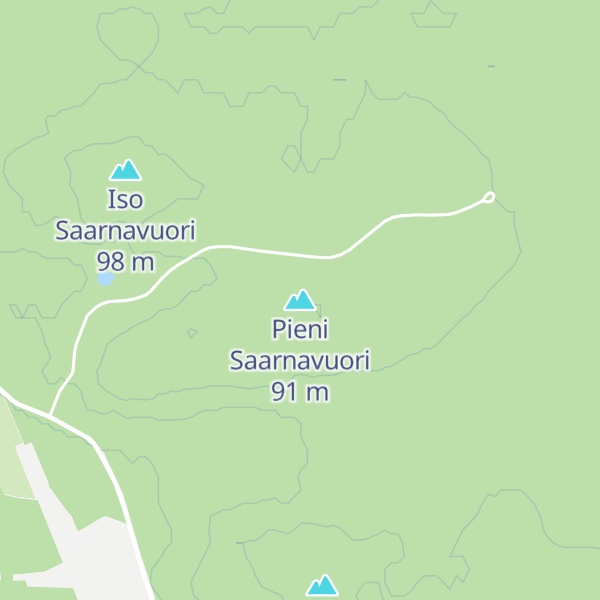 Map of Pieni Saarnavuori