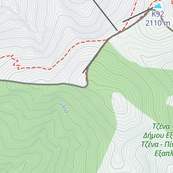 Map of Zelen Breg