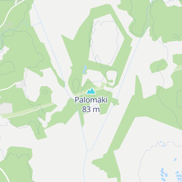 Map of Palomäki