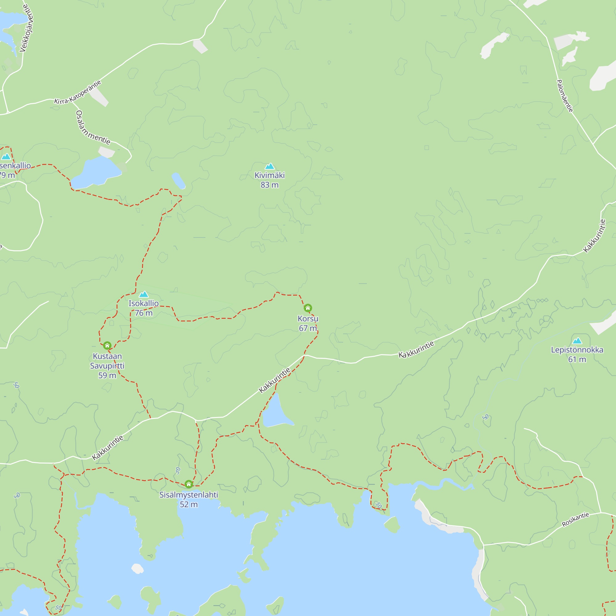 Korsu map
