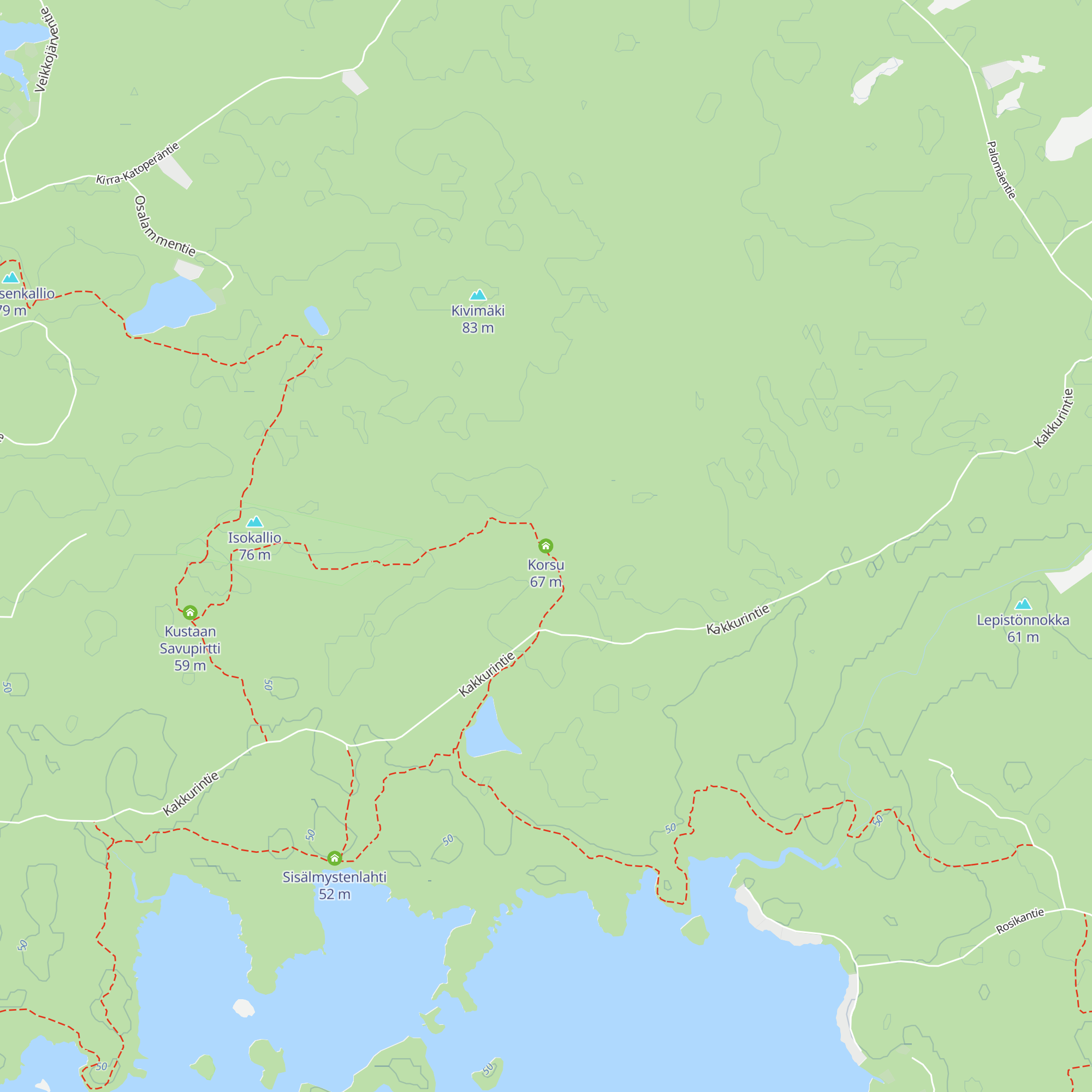 Korsu map