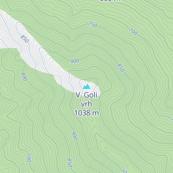 Map of V. Goli vrh