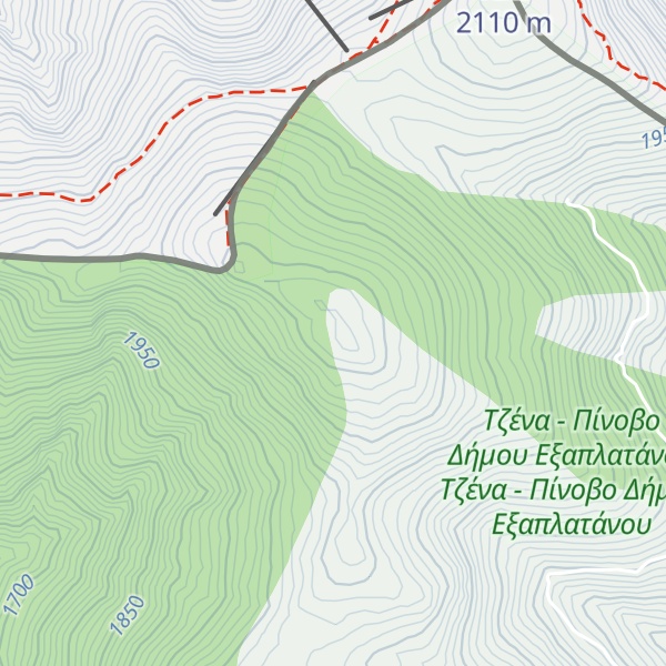 Map of Tzena