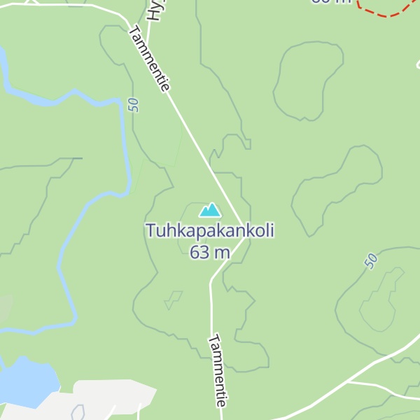 Map of Tuhkapakankoli