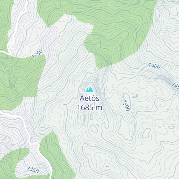 Map of Aetós