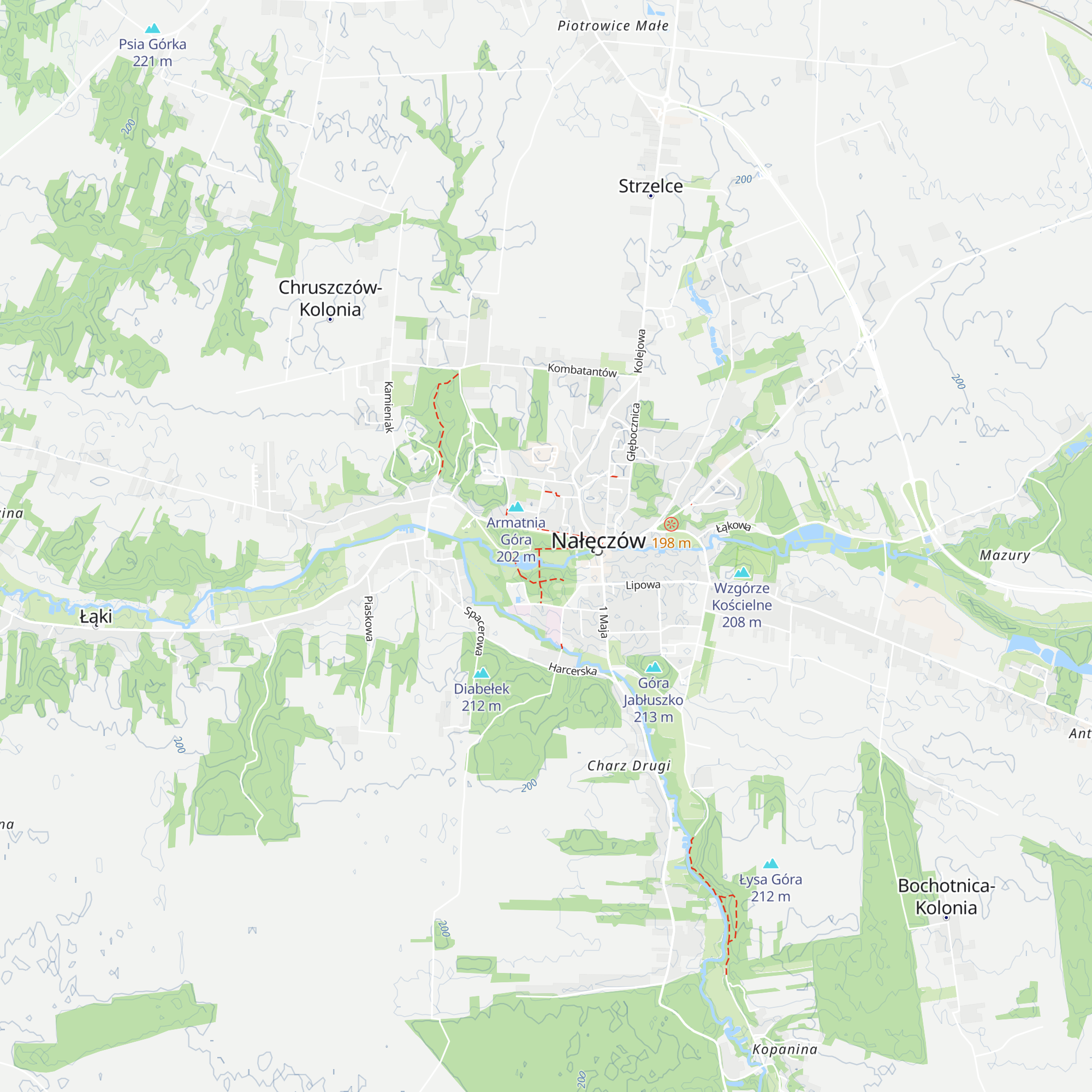 Informacja turystyczna map