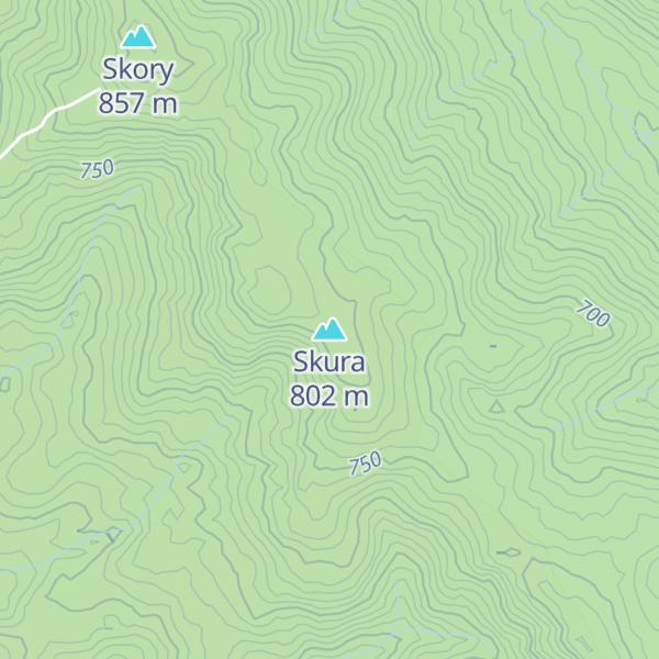 Map of Skura