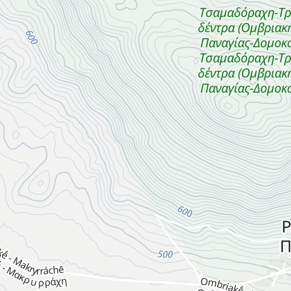 Map of Xerovoúni