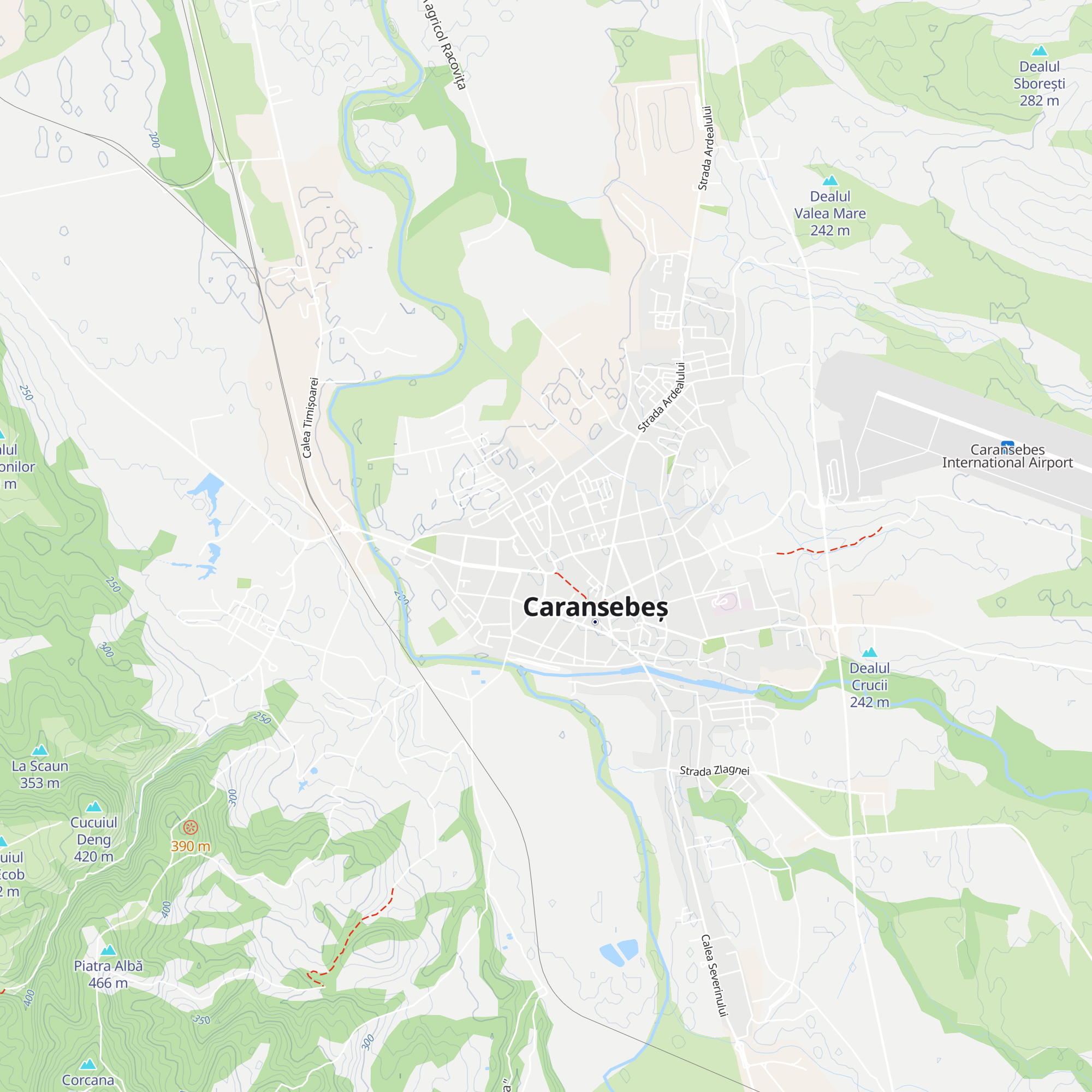 Tourist information center map