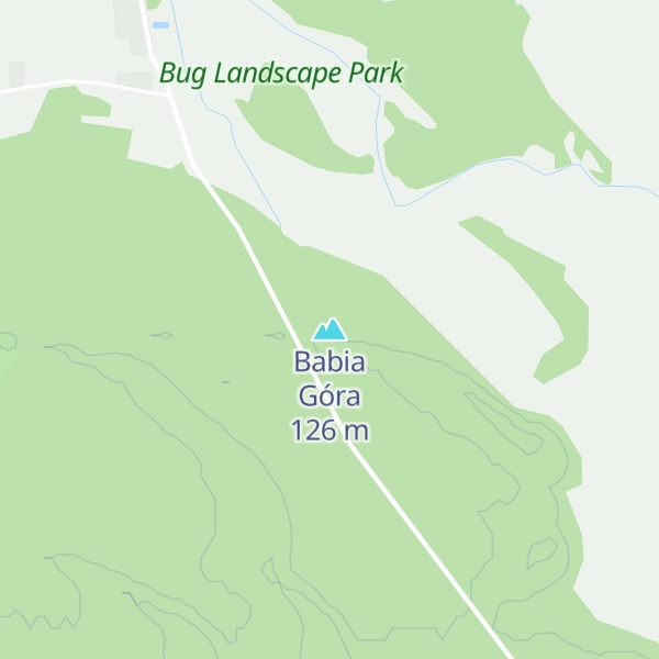 Map of Babia Góra