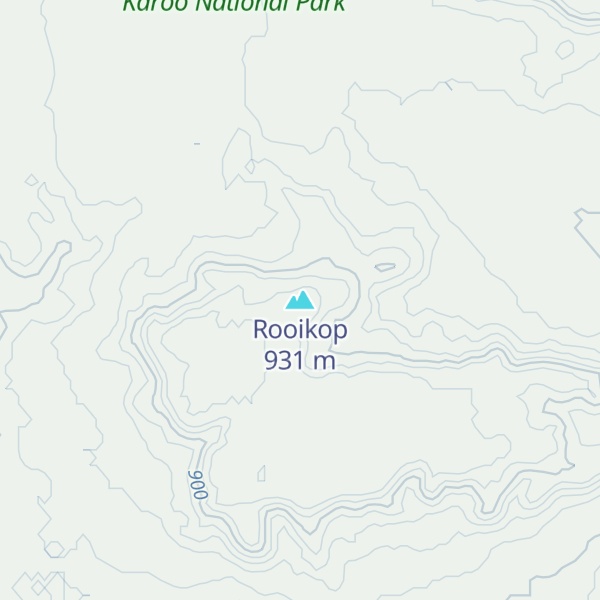 Map of Rooikop