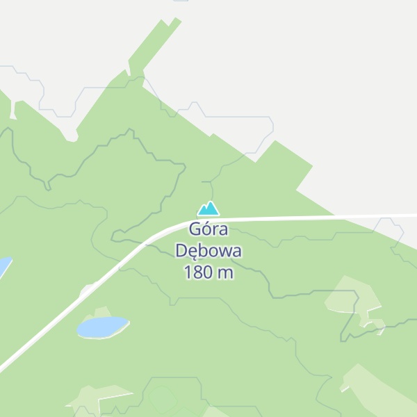 Map of Góra Dębowa