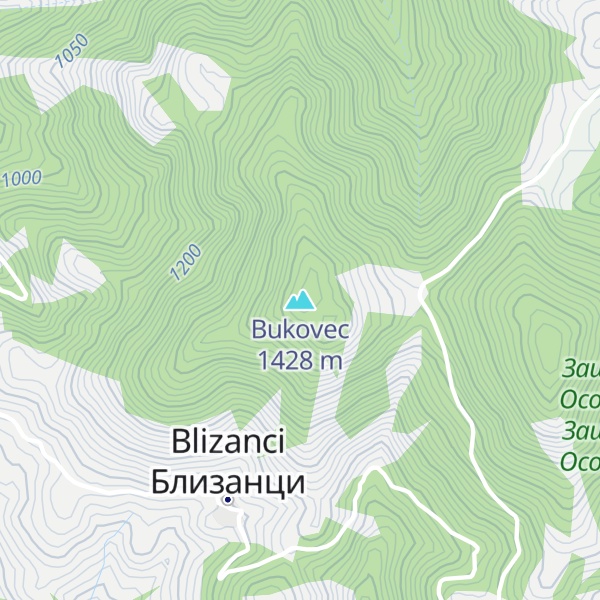 Map of Bukovec