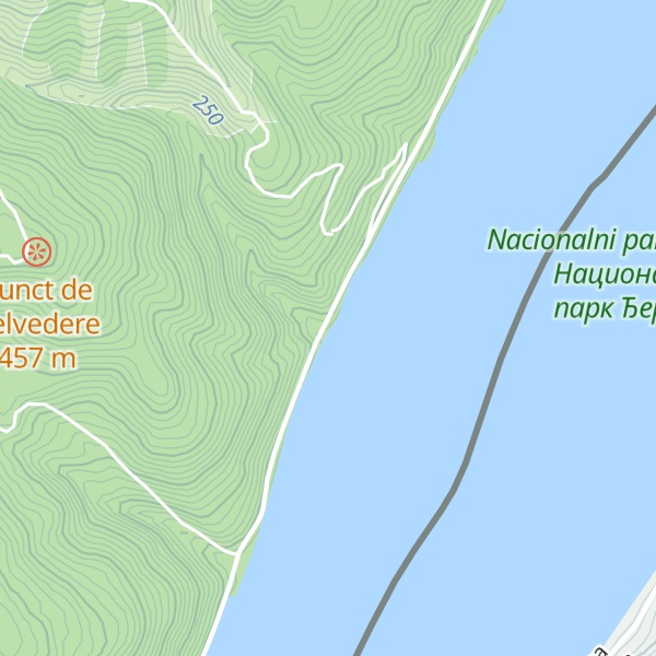 Map of Cabana Turistica Delfinul