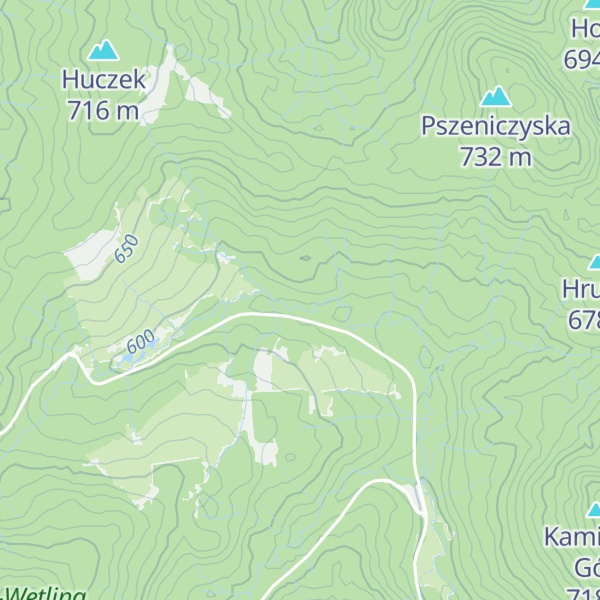 Map of Chatka w Huczwicach