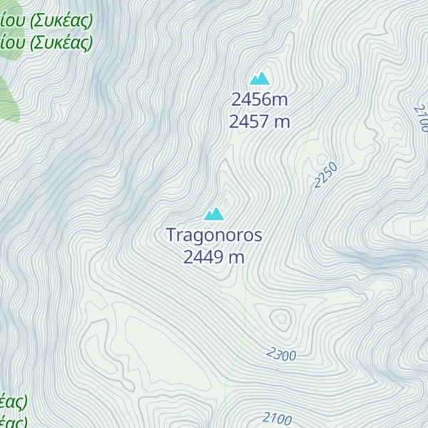 Map of Tragonoros