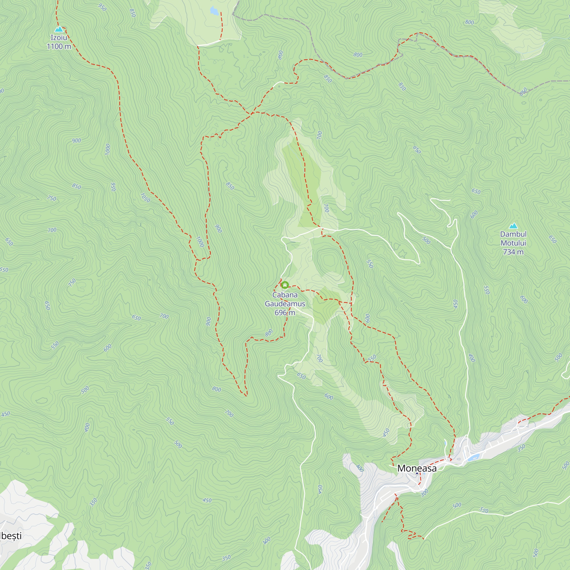 Cabana Gaudeamus map