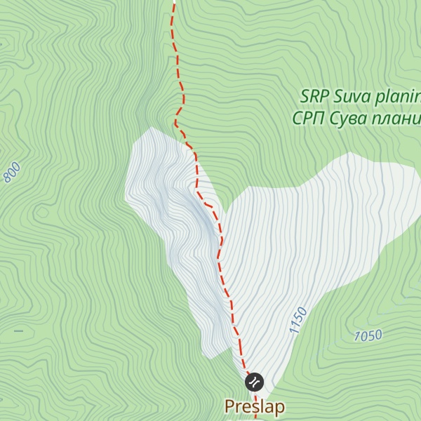 Map of Divna Gorica