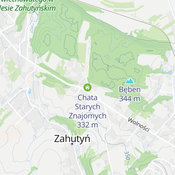 Map of Chata Starych Znajomych