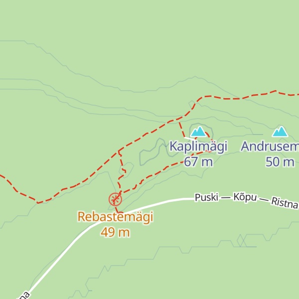 Map of Laiaru mägi