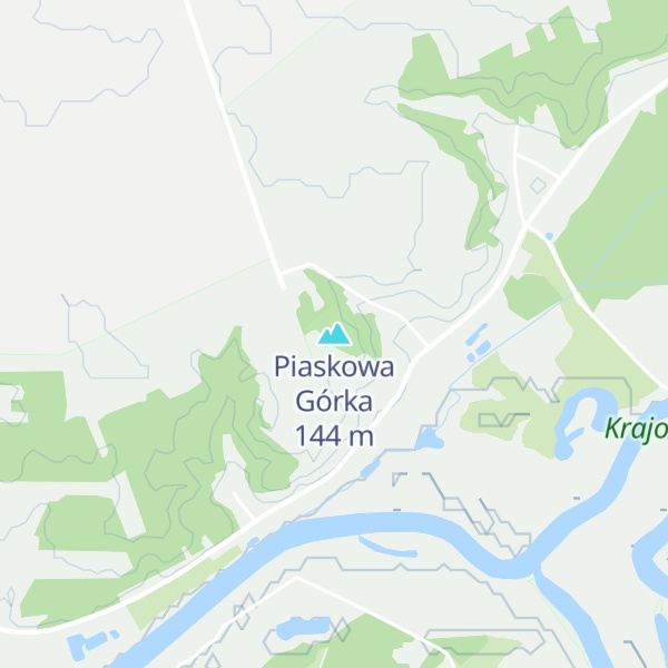 Map of Piaskowa Górka