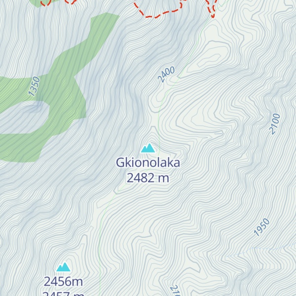 Map of Gkionolaka