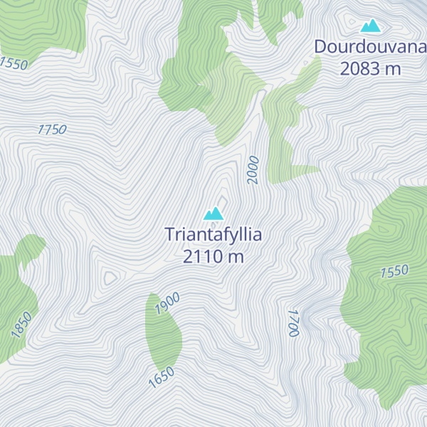 Map of Triantafyllia