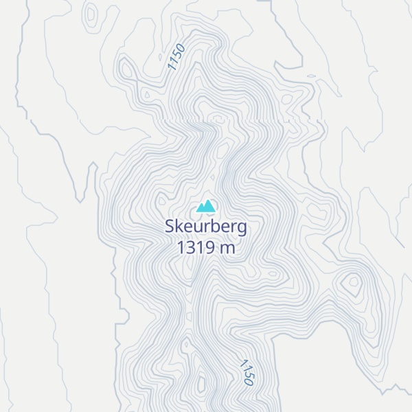 Map of Skeurberg