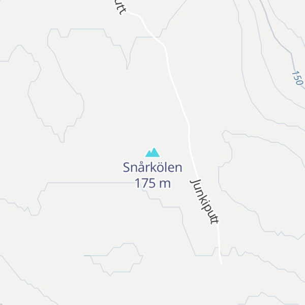 Map of Snårkölen