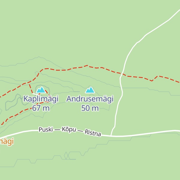 Map of Andrusemägi