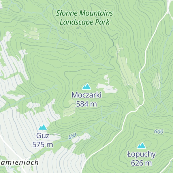 Map of Moczarki