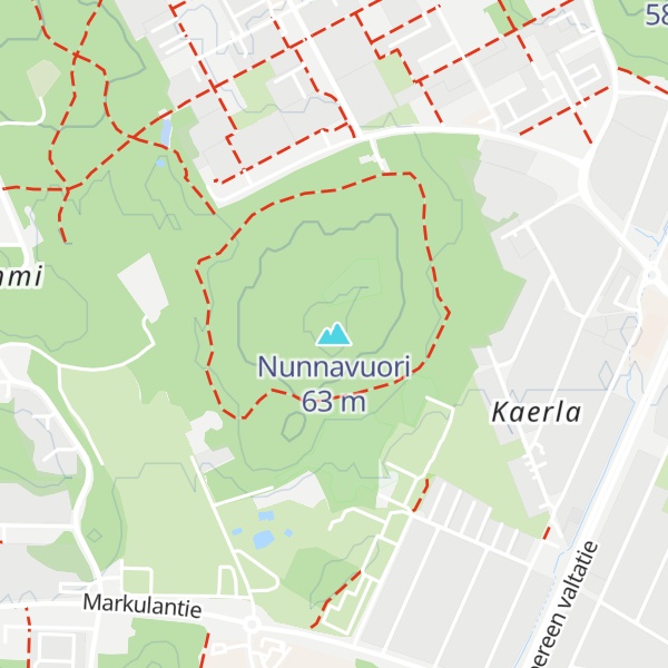 Map of Nunnavuori