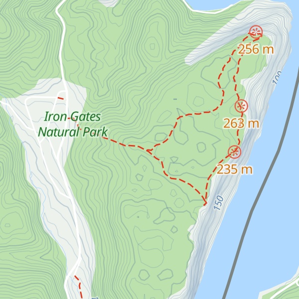 Map of Ciucaru Mare