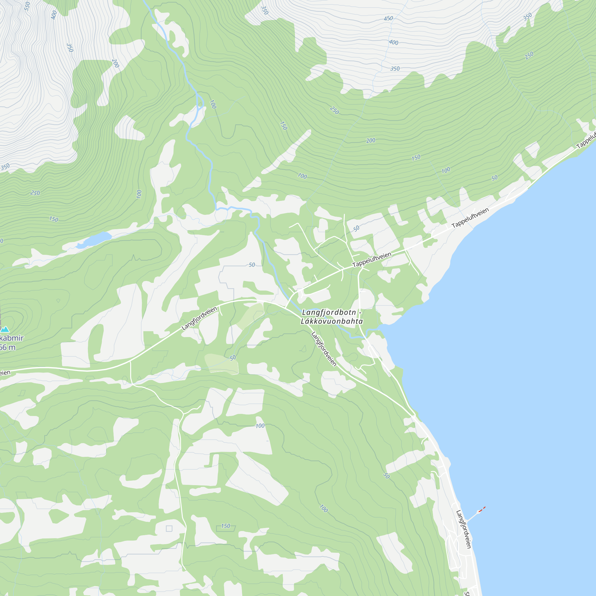 Porten til Finnmark map