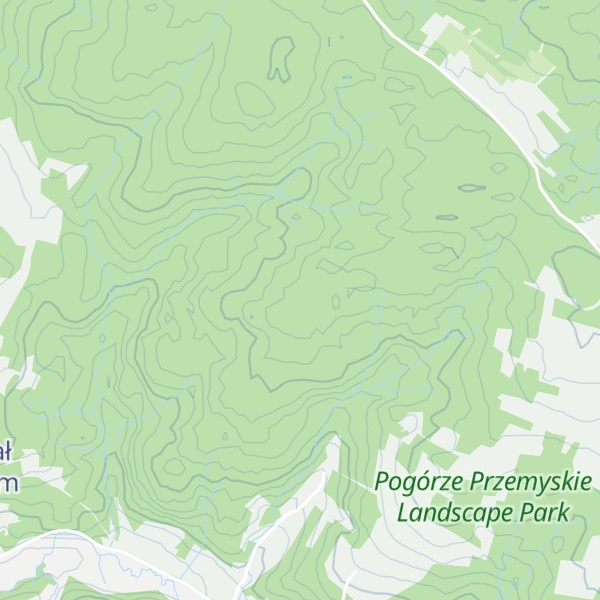 Map of Suchy Dział