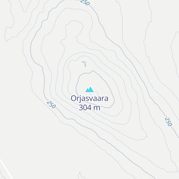 Map of Orjasvaara