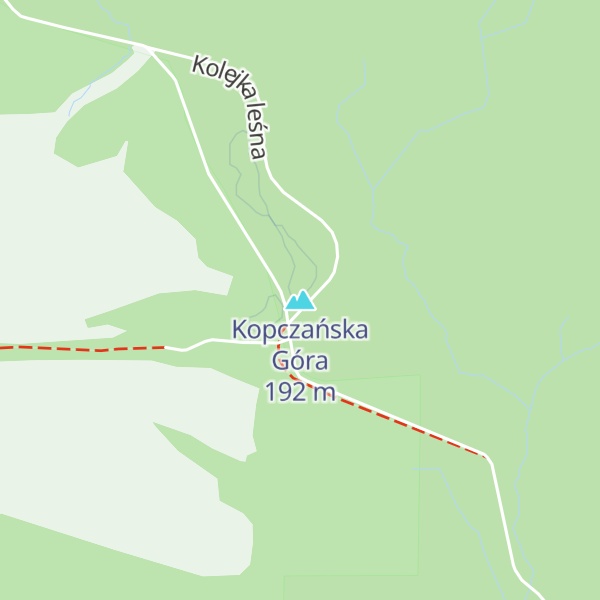 Map of Kopczańska Góra