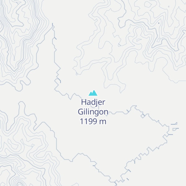 Map of Hadjer Gilingon