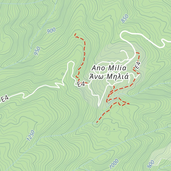 Map of Katafygio Eos Katerinis