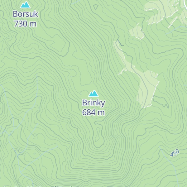 Map of Brinky