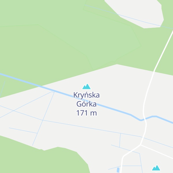 Map of Kryńska Górka